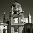 Sicht vom Landtag zur Nicolaikirche