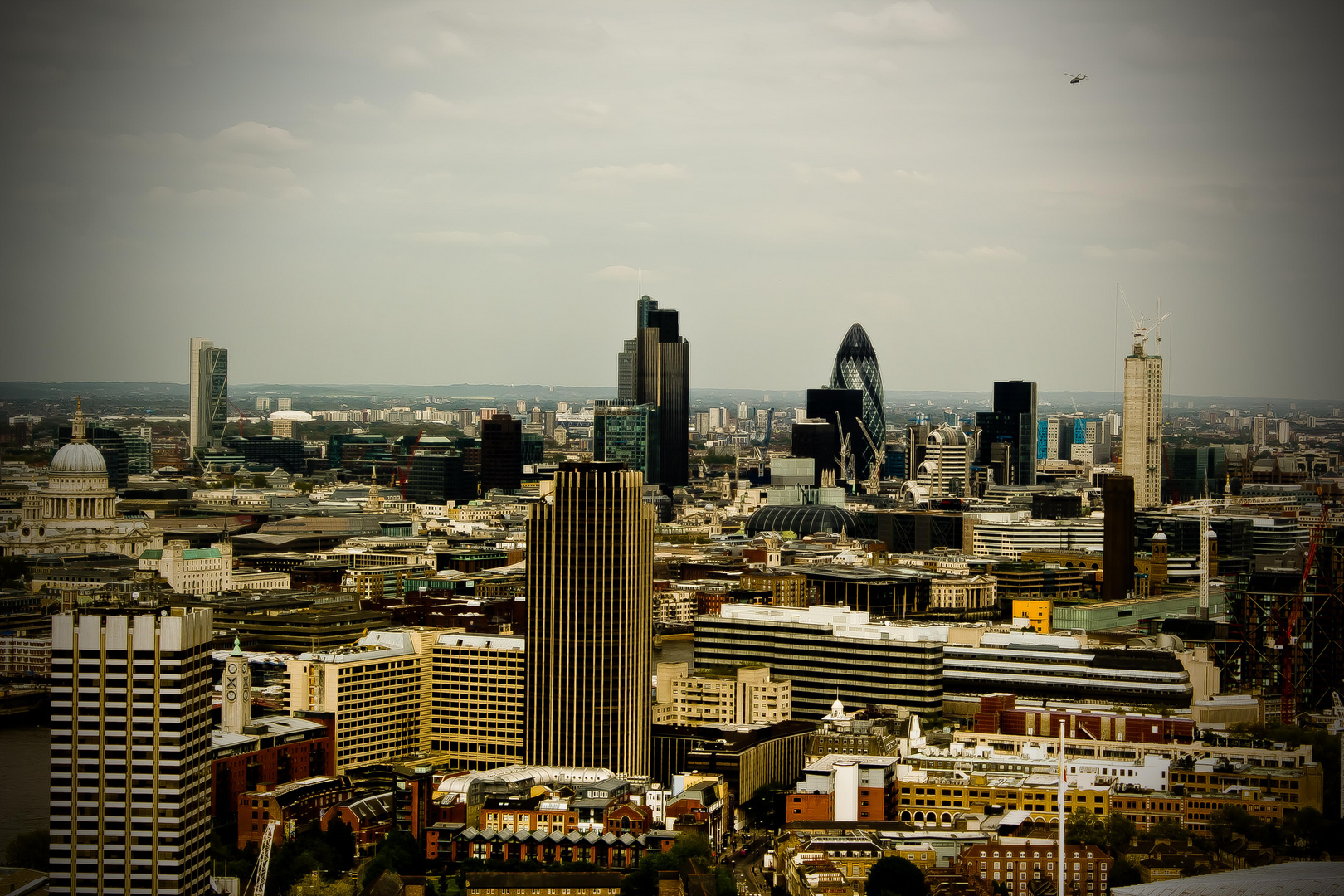 Sicht vom London Eye