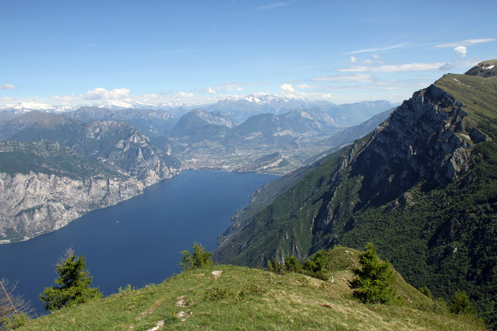 Sicht vom Monte Baldo