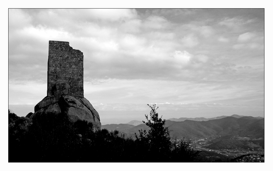 Sicht vom Monte Capanne Richtung Westen .