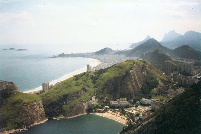 Sicht vom Zuckerhut auf Rio