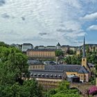 Sicht von der Oberstadt auf die Altstadt