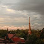 Sicht von einem Tempel in Ayutthaya