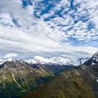 Sicht von Weisshornhütte SAC