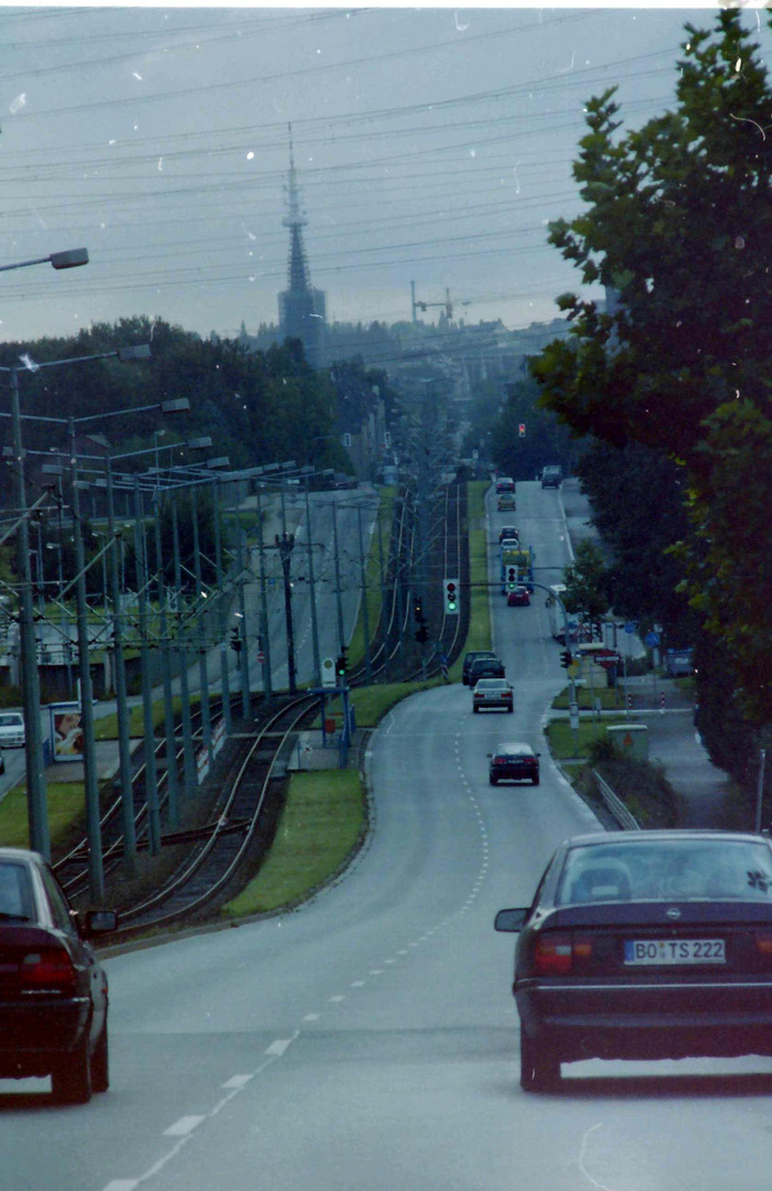 Sicht zur Innenstadt Bochum