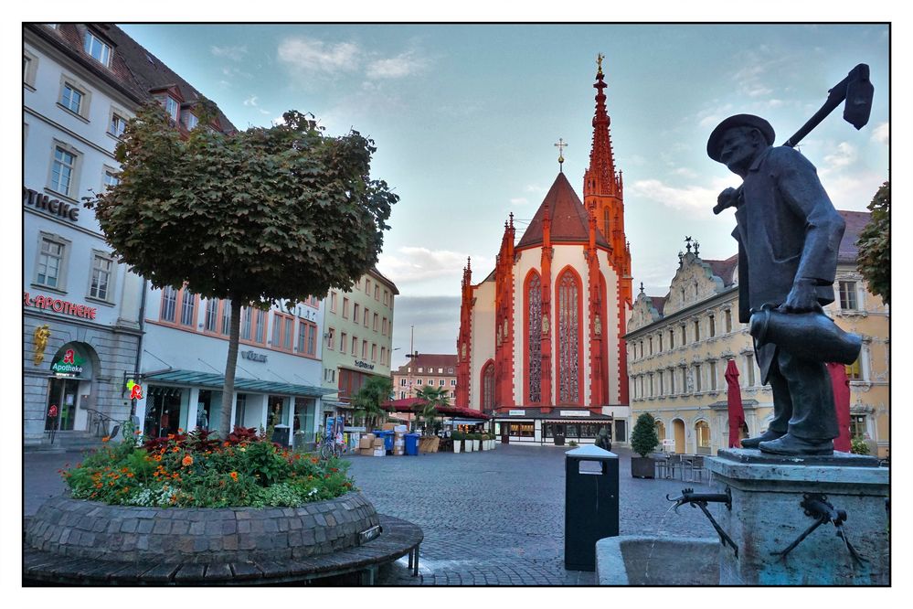 Sicht zur Marienkapelle Foto & Bild deutschland, europe, bayern