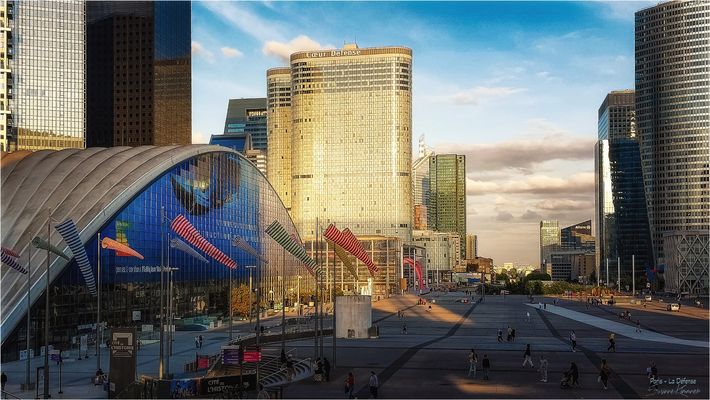 Sichtachse vom neuen Triumphbogen zum alten Triumphbogen