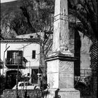 Sicily, Isnello, monument to the fallen