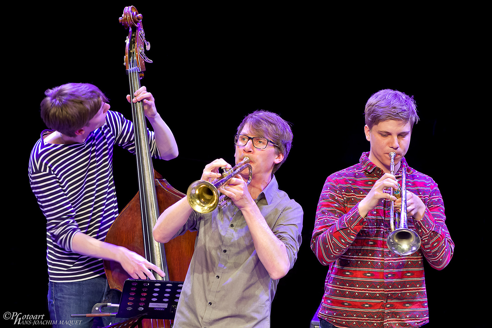 Sid Werner, Johannes Jeebee Böhmer, Fabian Dewey Engwicht 