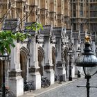 Side-entrance of the Houses of Parliament