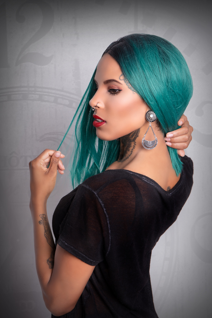 Side view Foto & Bild | erwachsene, portrait, fotos Bilder auf