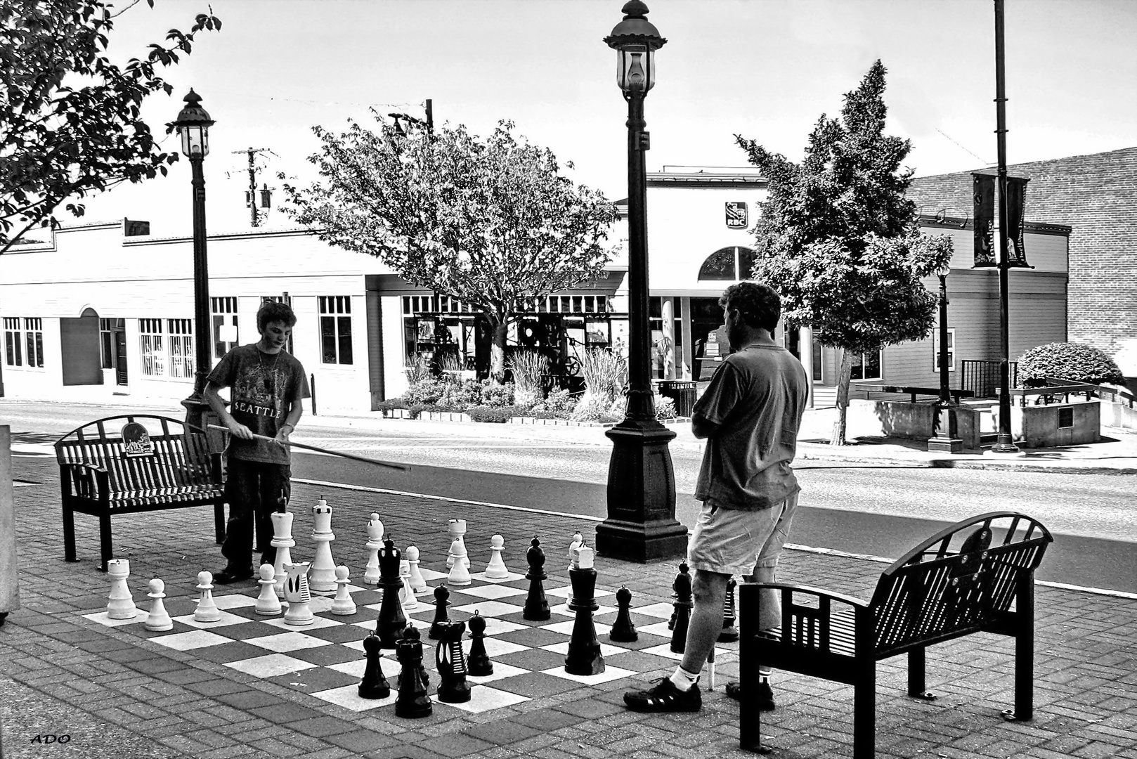 Sidewalk Chess