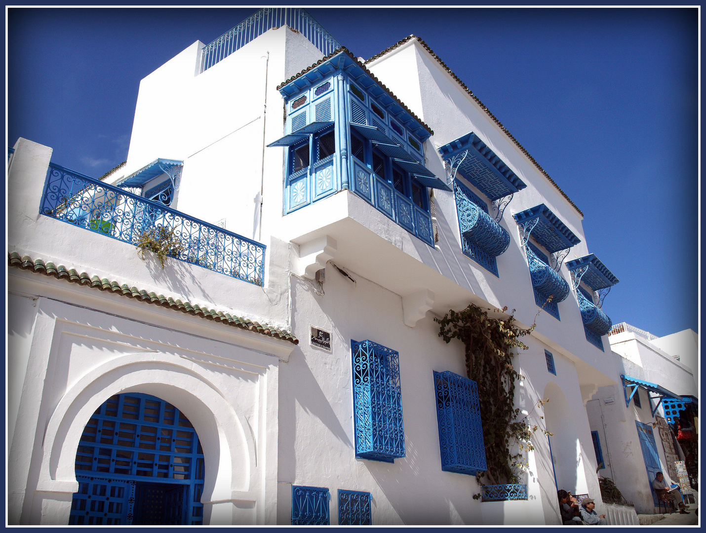 Sidi Bou Saïd, une belle maison