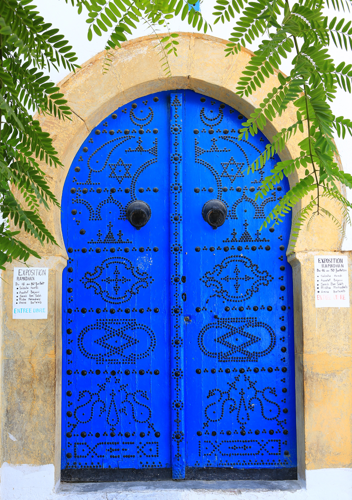 Sidi Bou Said - Eingang zu "Blau-Weiß"