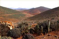 Sidi Ifni - Paysage de l’intérieur du pays – Landschaft im Landesinnere