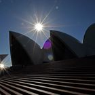 Sidney the opera bei Sunset