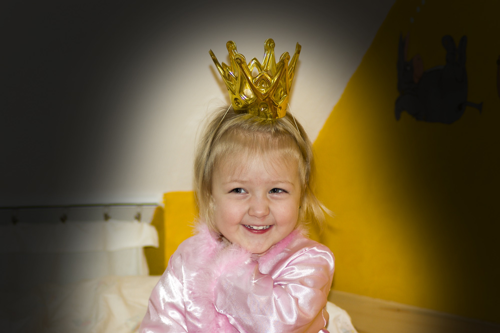 sie ist eben meine kleine prinzessin