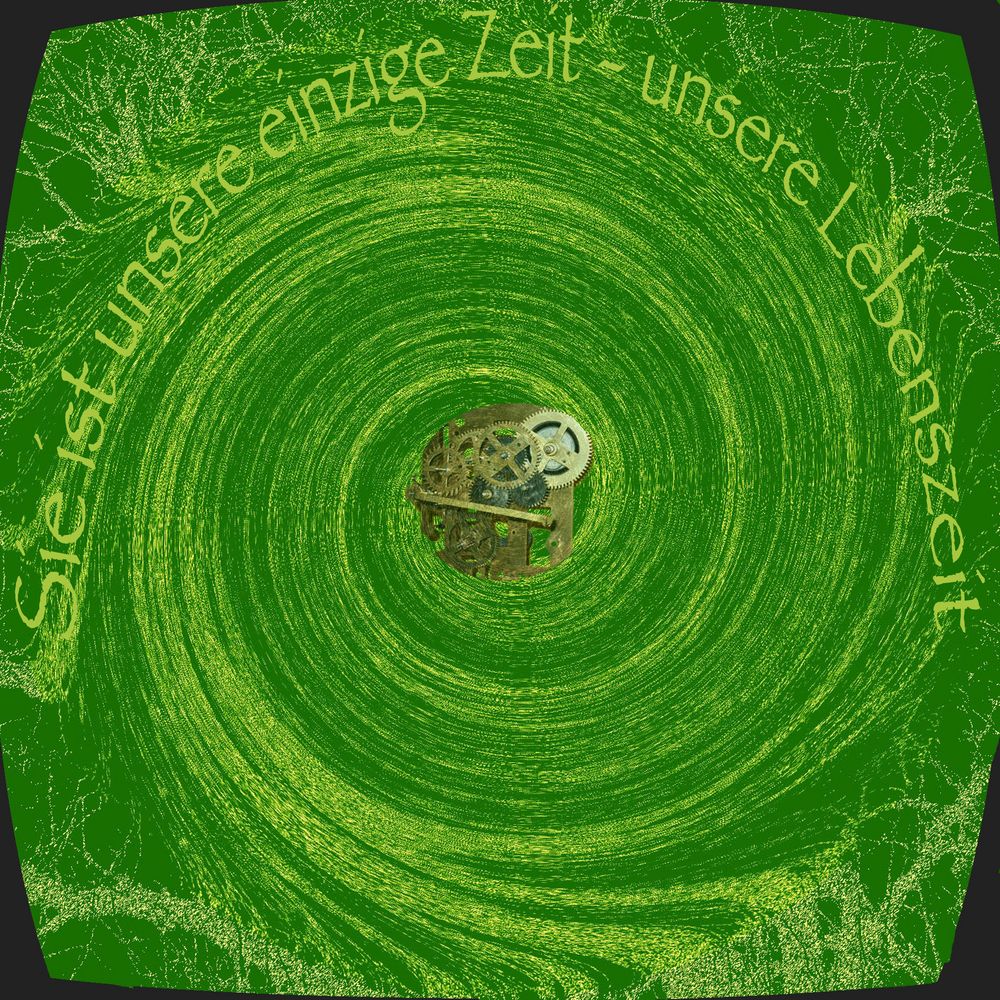 Sie ist unsere einzige Zeit unsere Lebenszeit °°° MW 99079 Foto