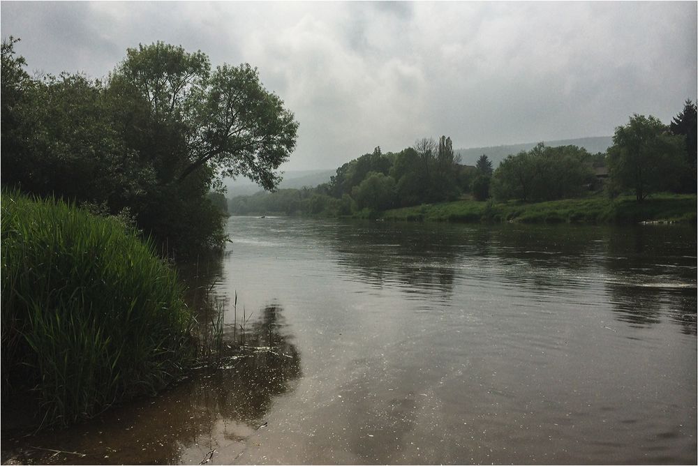 Sie nimmt Fahrt auf..