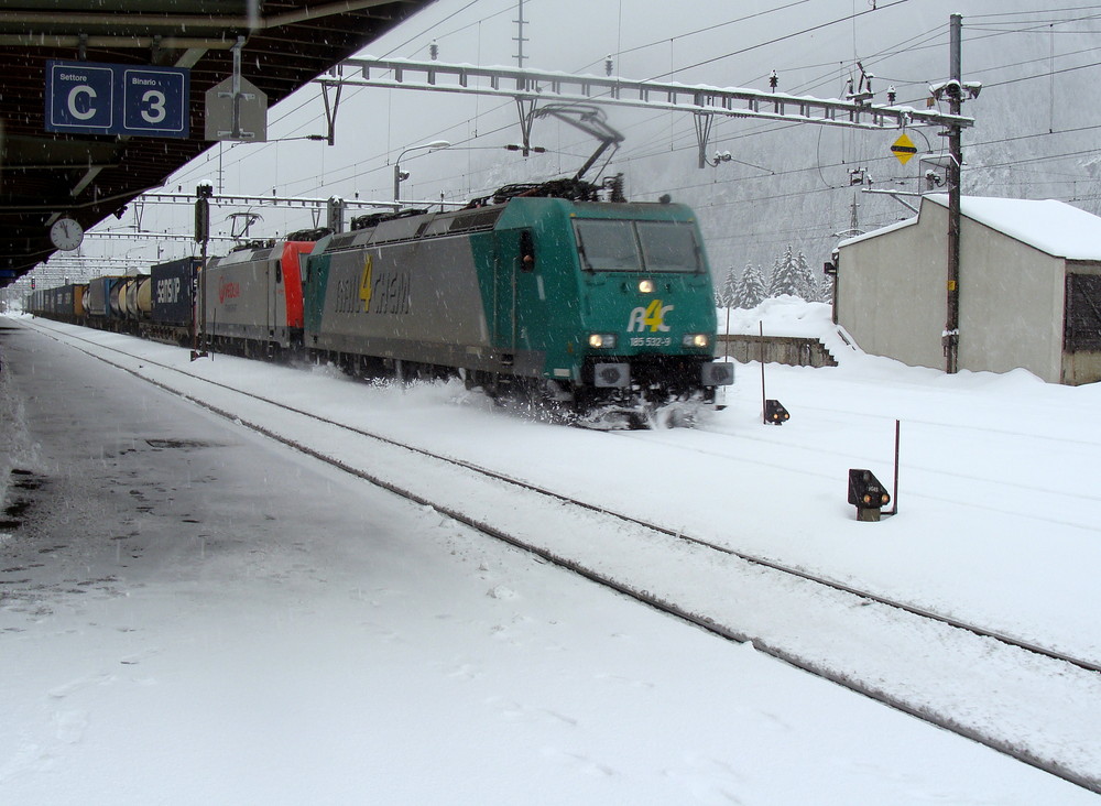 Sie soll man nicht vergessen die "Eisenbahner" der Berge..09