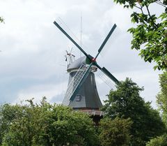 Sie wartet auf den wind...