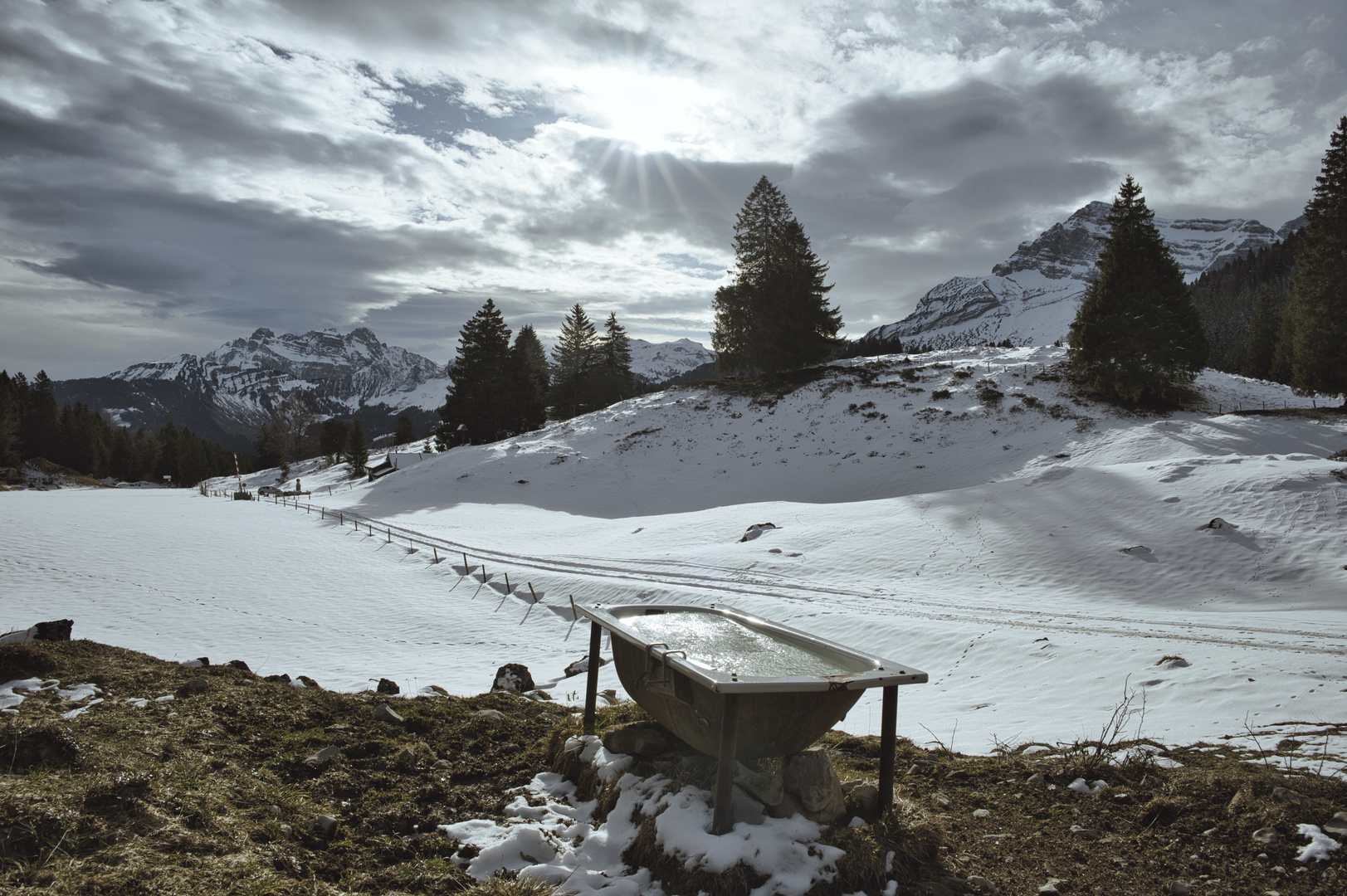 Sie wünschen ein Eisbad?