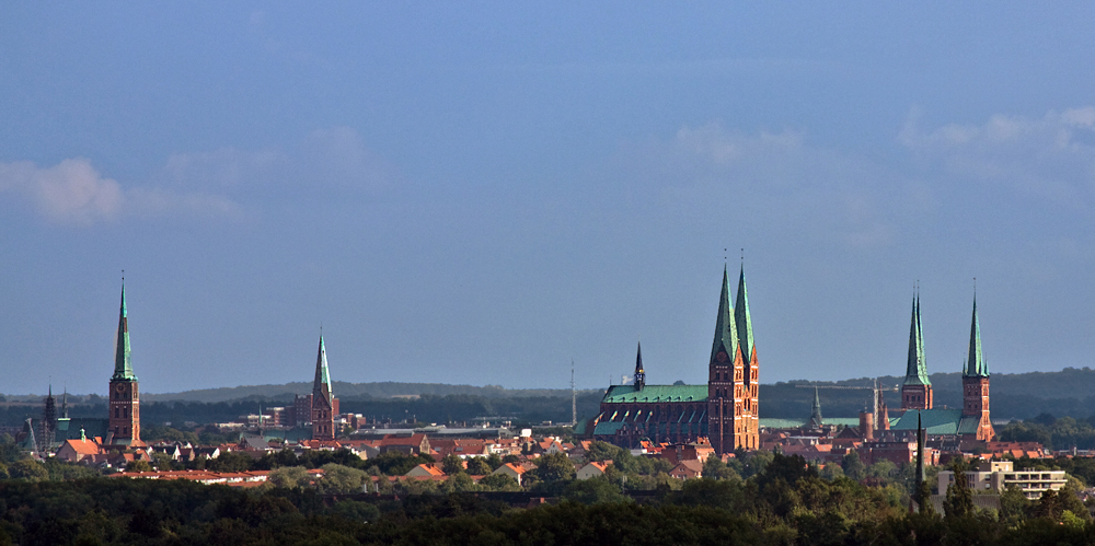 Sieben auf einen Streich = Lübeck