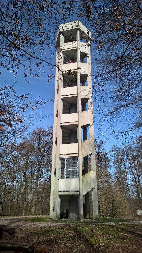 Sieben Berge mit Himmelbergturm