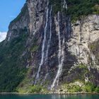 Sieben Schwestern Wasserfälle im Geirangerfjord