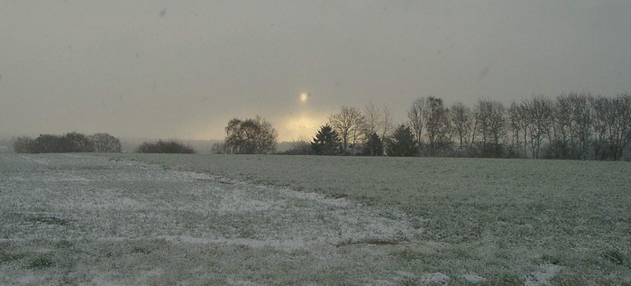 Sieben Uhr Morgens am Deister ( Fröstel!)