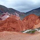 Siebenfarbiger Berg in Purmamarca (Nord-Argentinien)