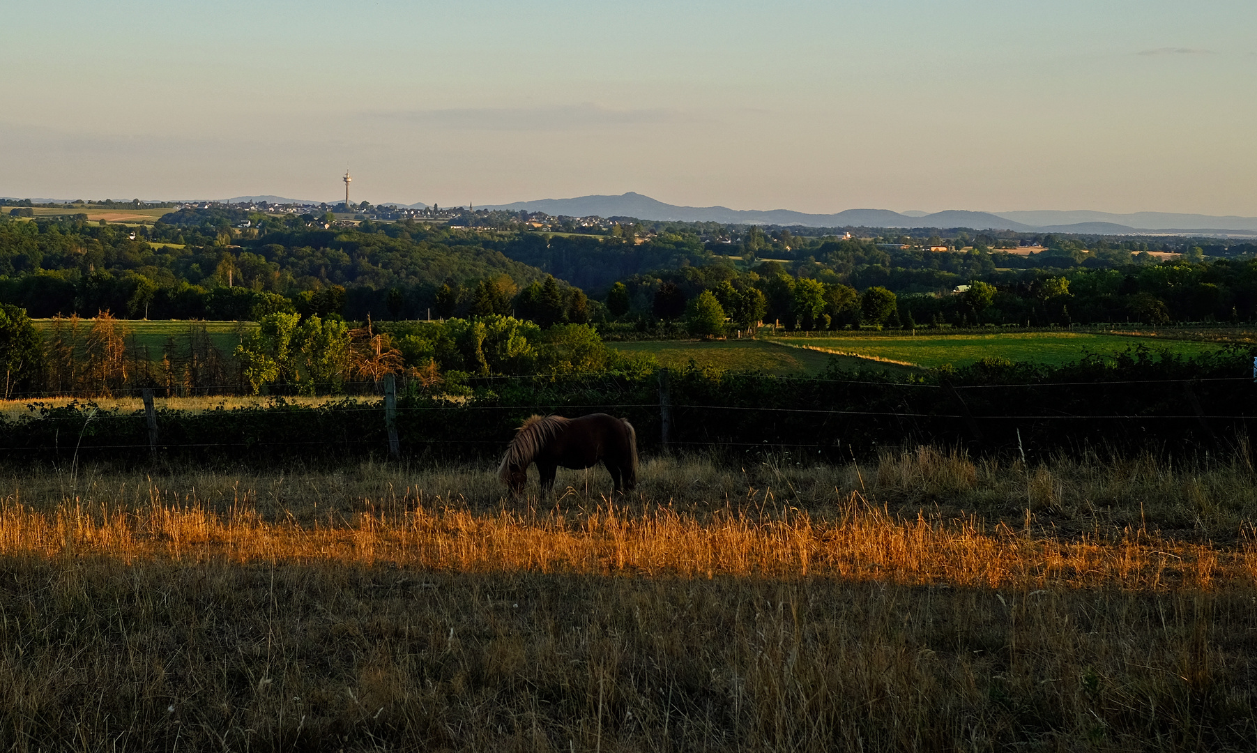 Siebengebirge aus der Ferne