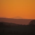 Siebengebirge in der Abendsonne