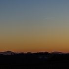 Siebengebirge in der Ferne