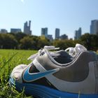 Siebenmeilenstiefel in Central Park