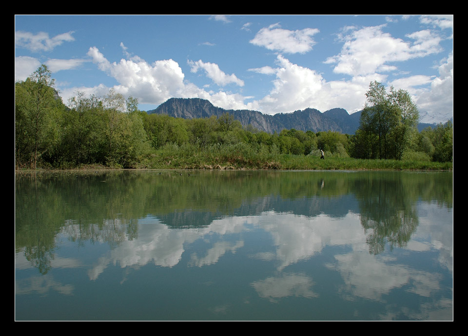 Siechastudateich Spiegelung