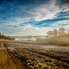 Siedelsbrunn im Morgennebel