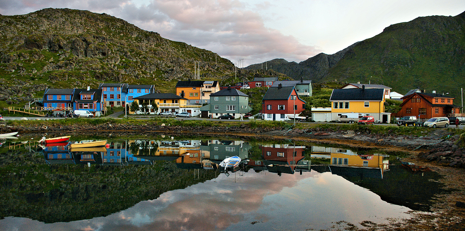 Siedlung am Nordkap