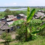 Siedlung im Amazonasgebiet