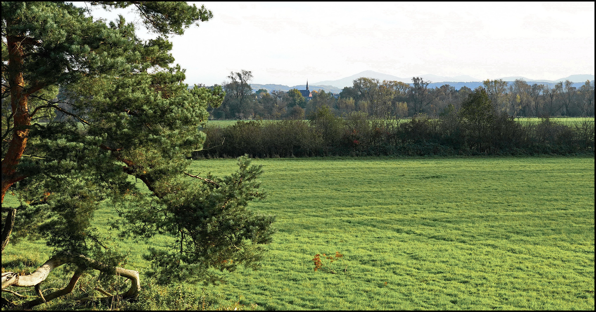 Siegaue im Frühherbst