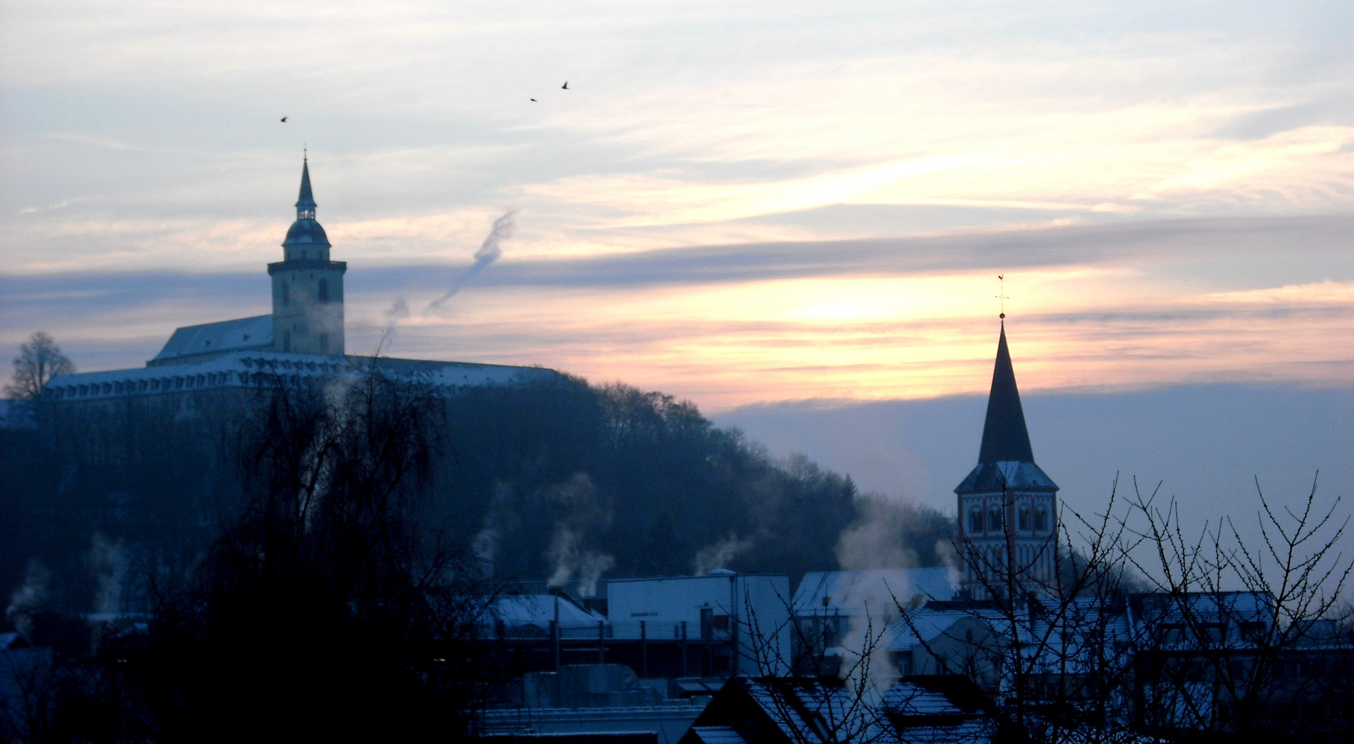 Siegburg im Morgengrauen