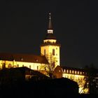 Siegburger Abtei bei Nacht