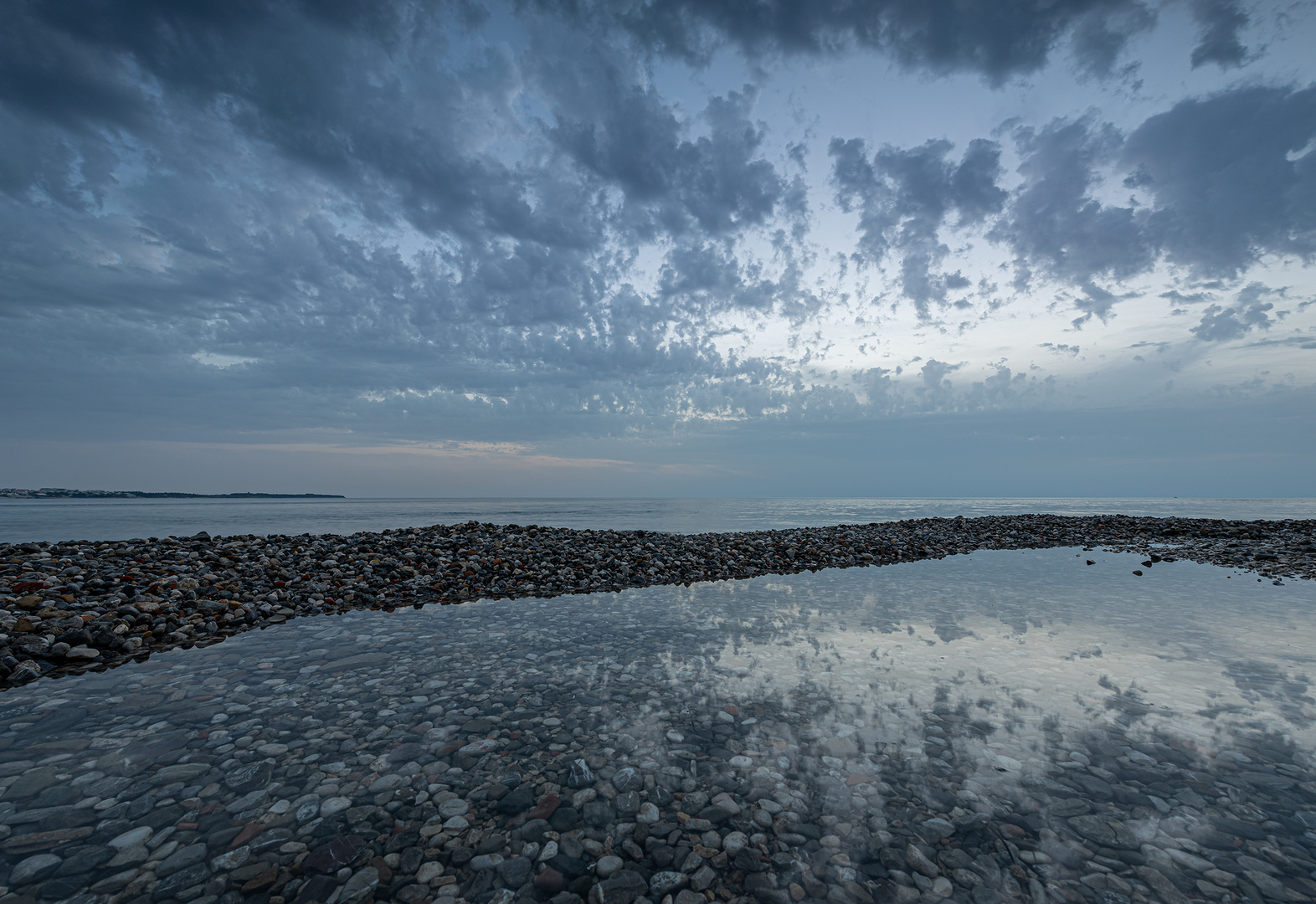 Siegelung am Meer