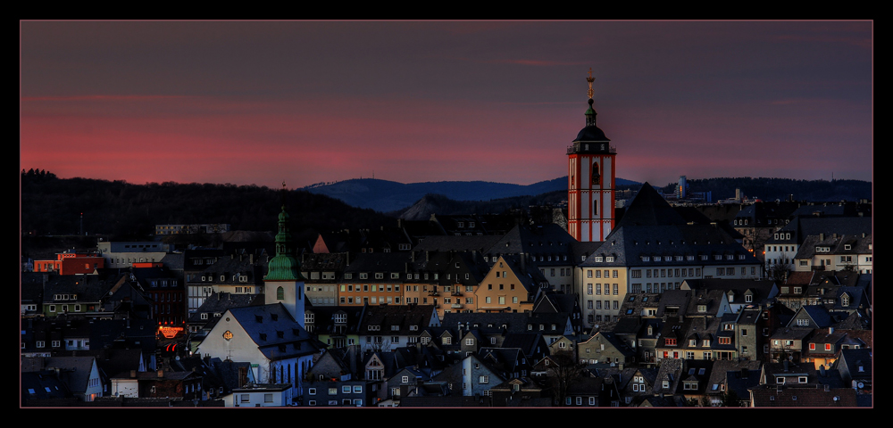 Siegen am Abend