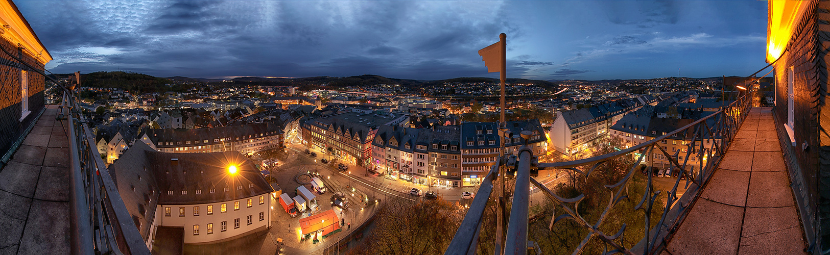 Siegen am Abend