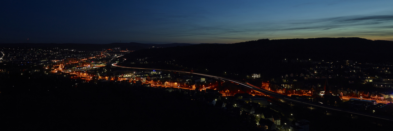 Siegen bei Nacht