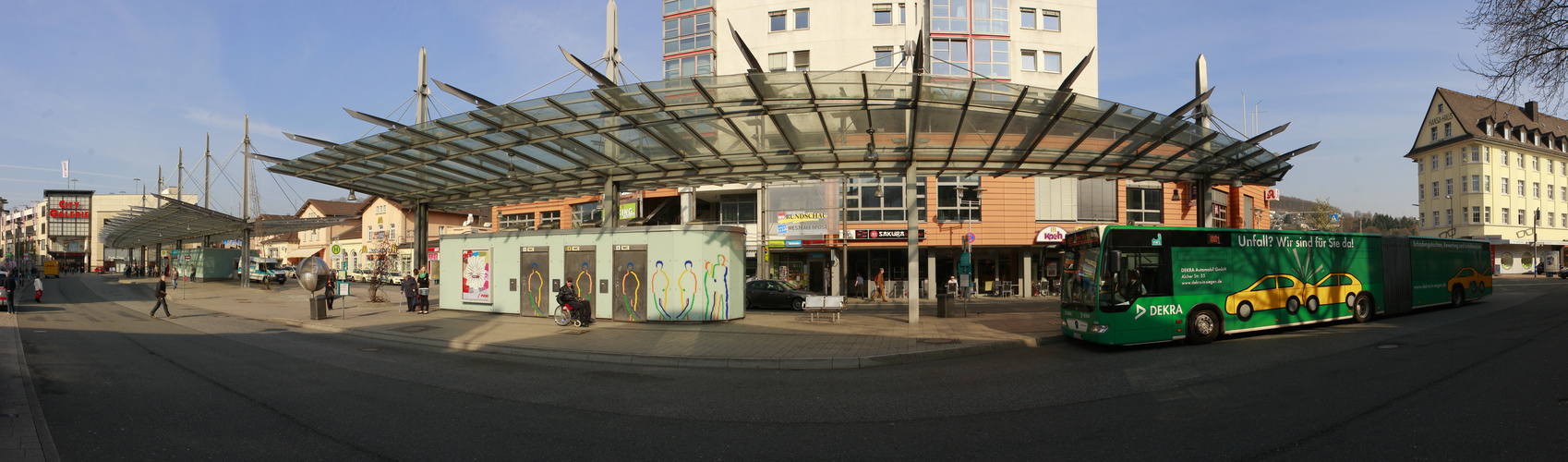 Siegen Busbahnhof . . .