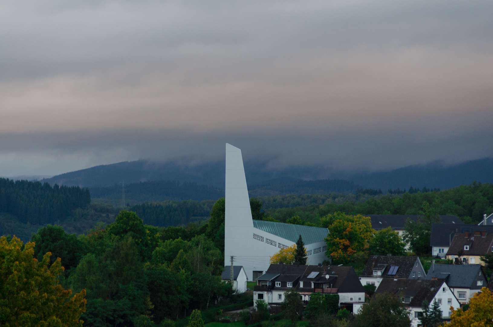 Siegen Christuskirche im Herbst