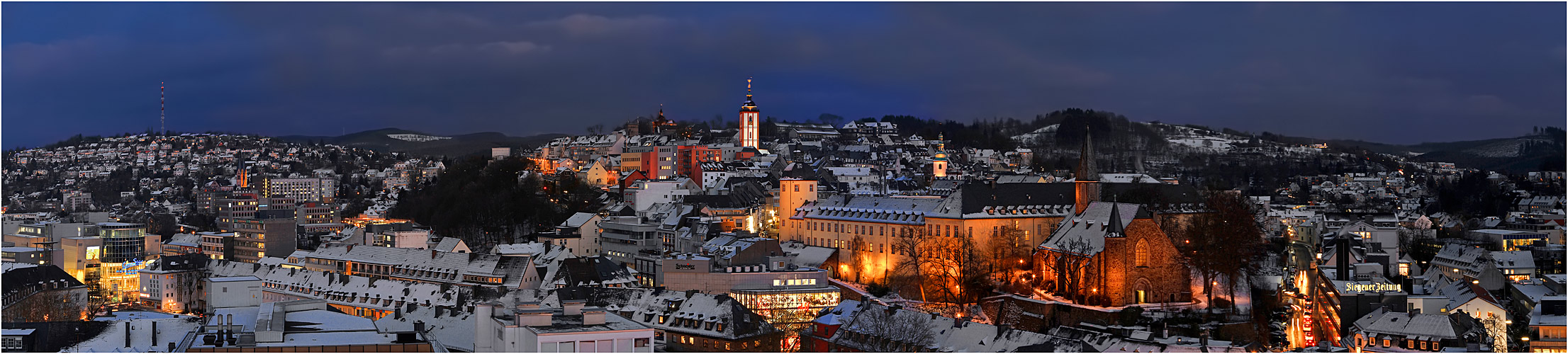 Siegen im Winter