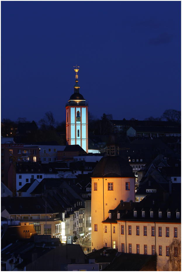 Siegen zur blauen Stunde